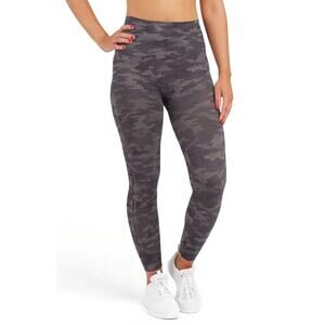 Spanx Look at Me Now NWT Seamless Leggings FL3515 Black Camo Size M Shaping